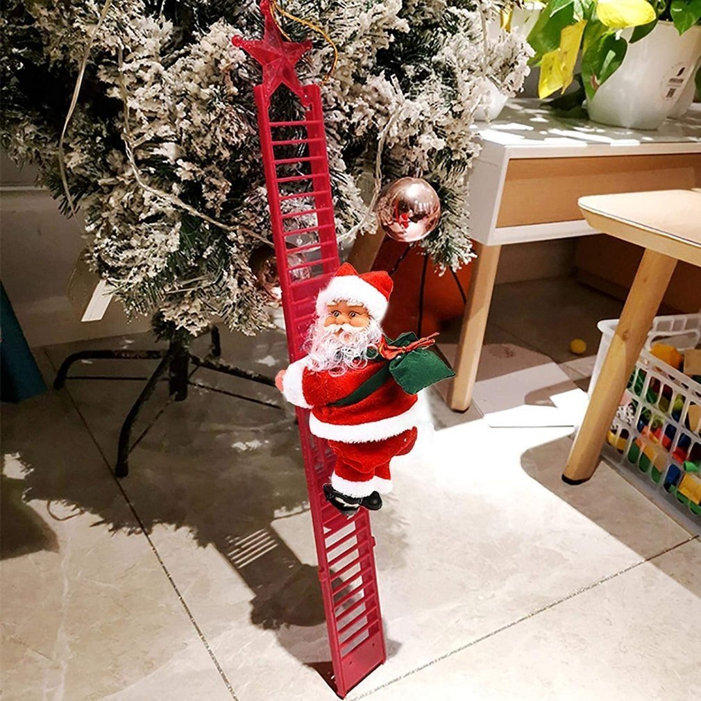 Klimmende Kerstman - Een Ladder van Feestelijke Deuntjes